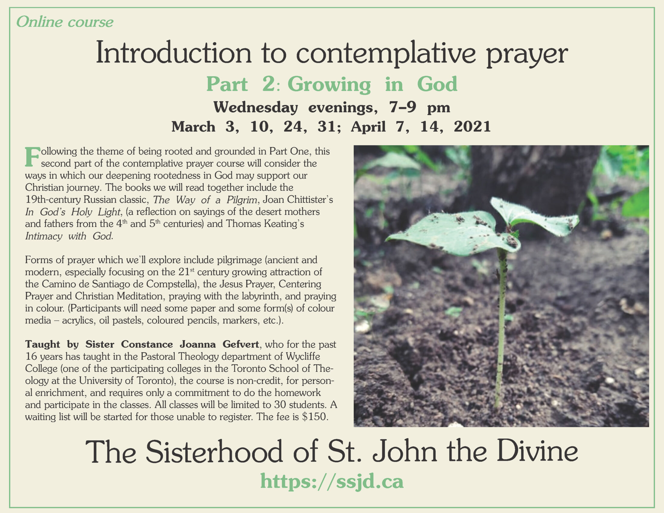 Introduction To Contemplative Prayer: Part 2- Growing In God