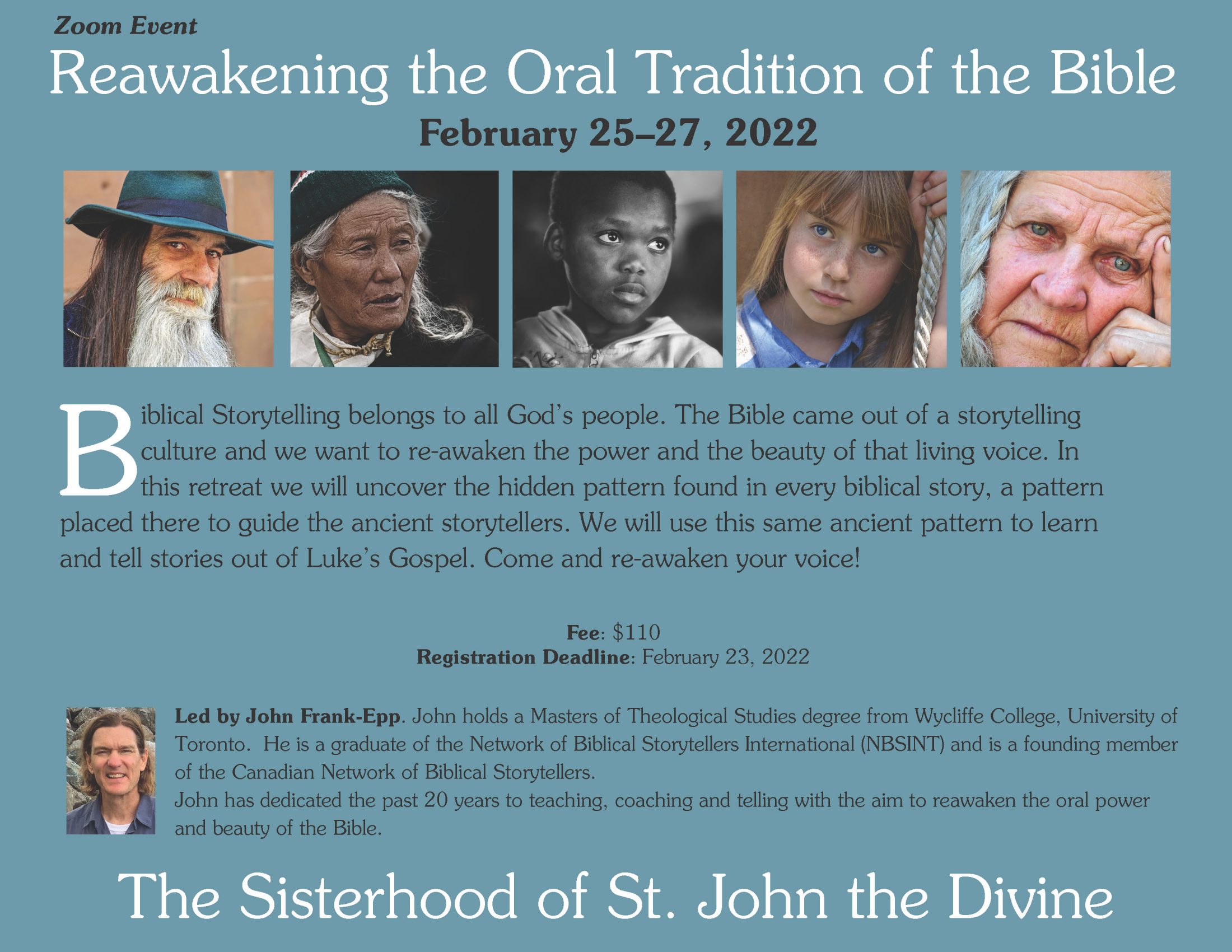 Reawakening the Oral Tradition of the Bible