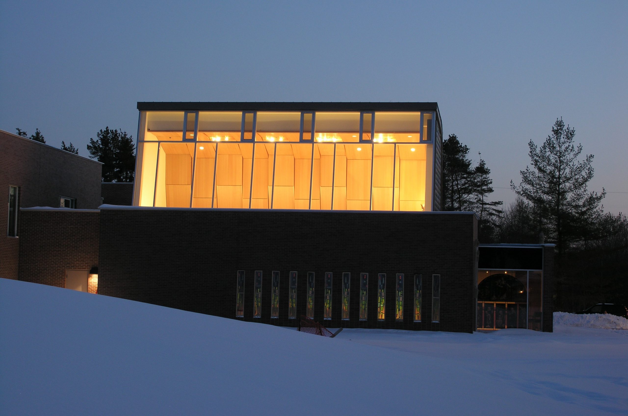 Convent at night c