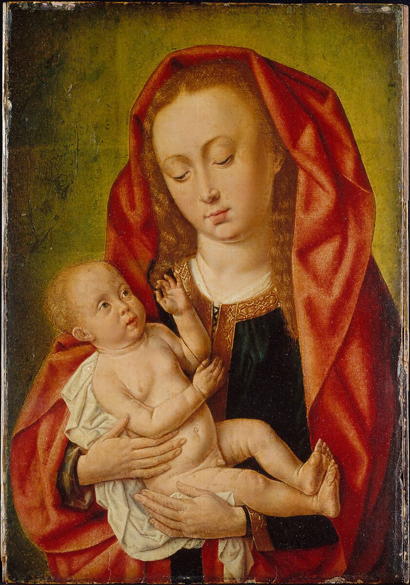 Virgin and Child with a DragonflyMaster of Saint Giles Netherlandish/French
ca. 1500