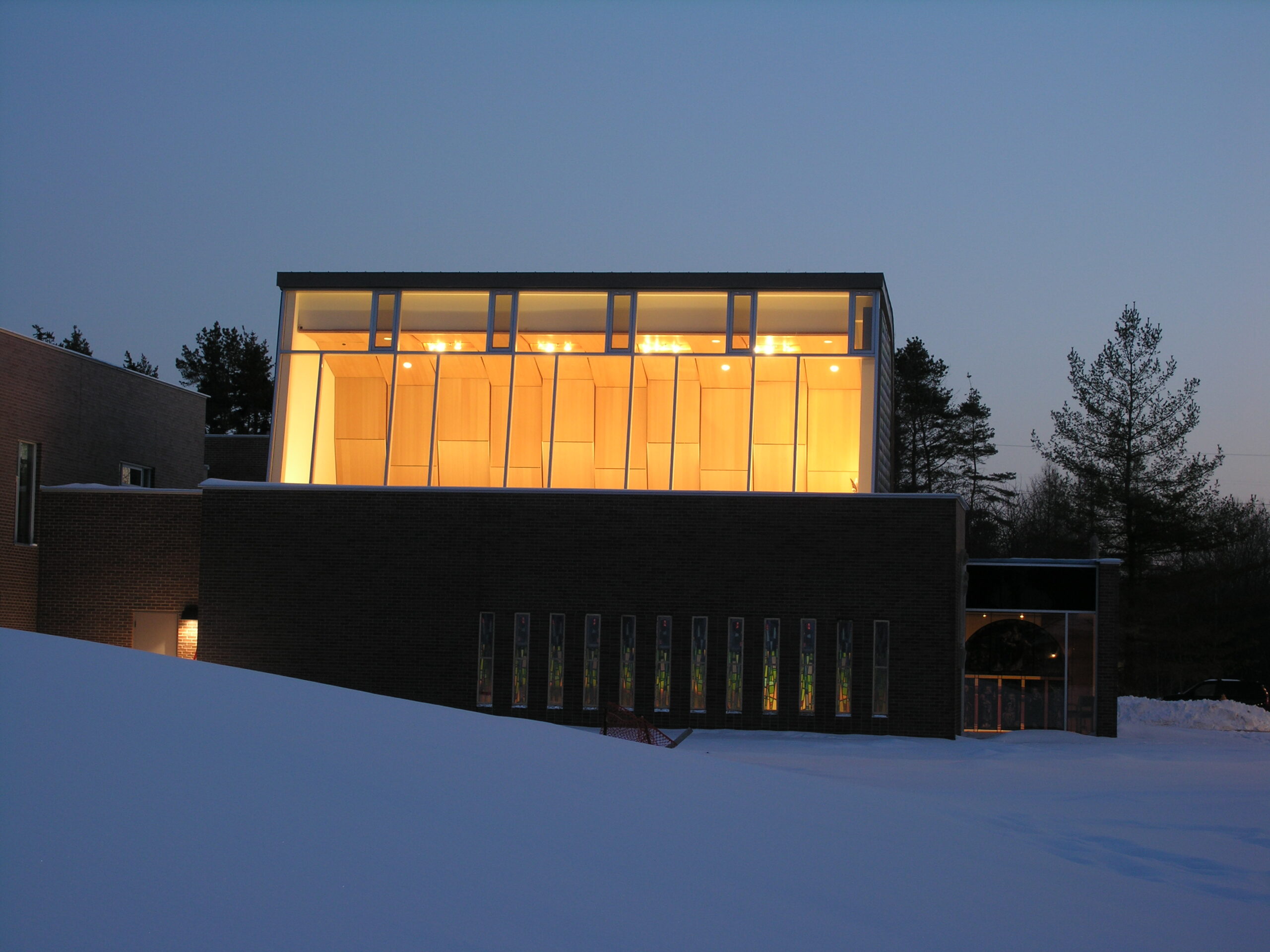 Convent at night