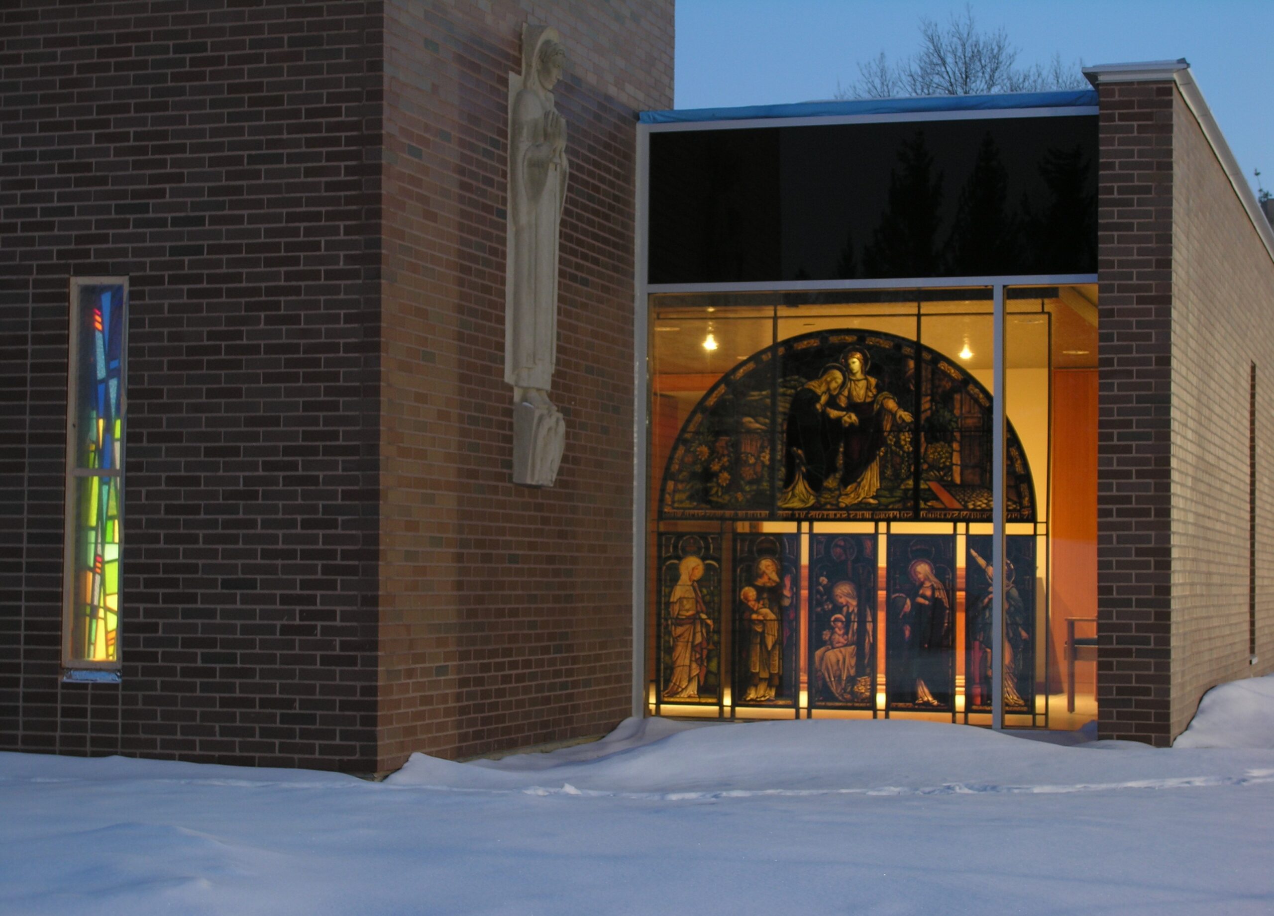Outside of Mary Window